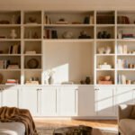 Estanterías abiertas vs cerradas en el salón: estética, orden y funcionalidad