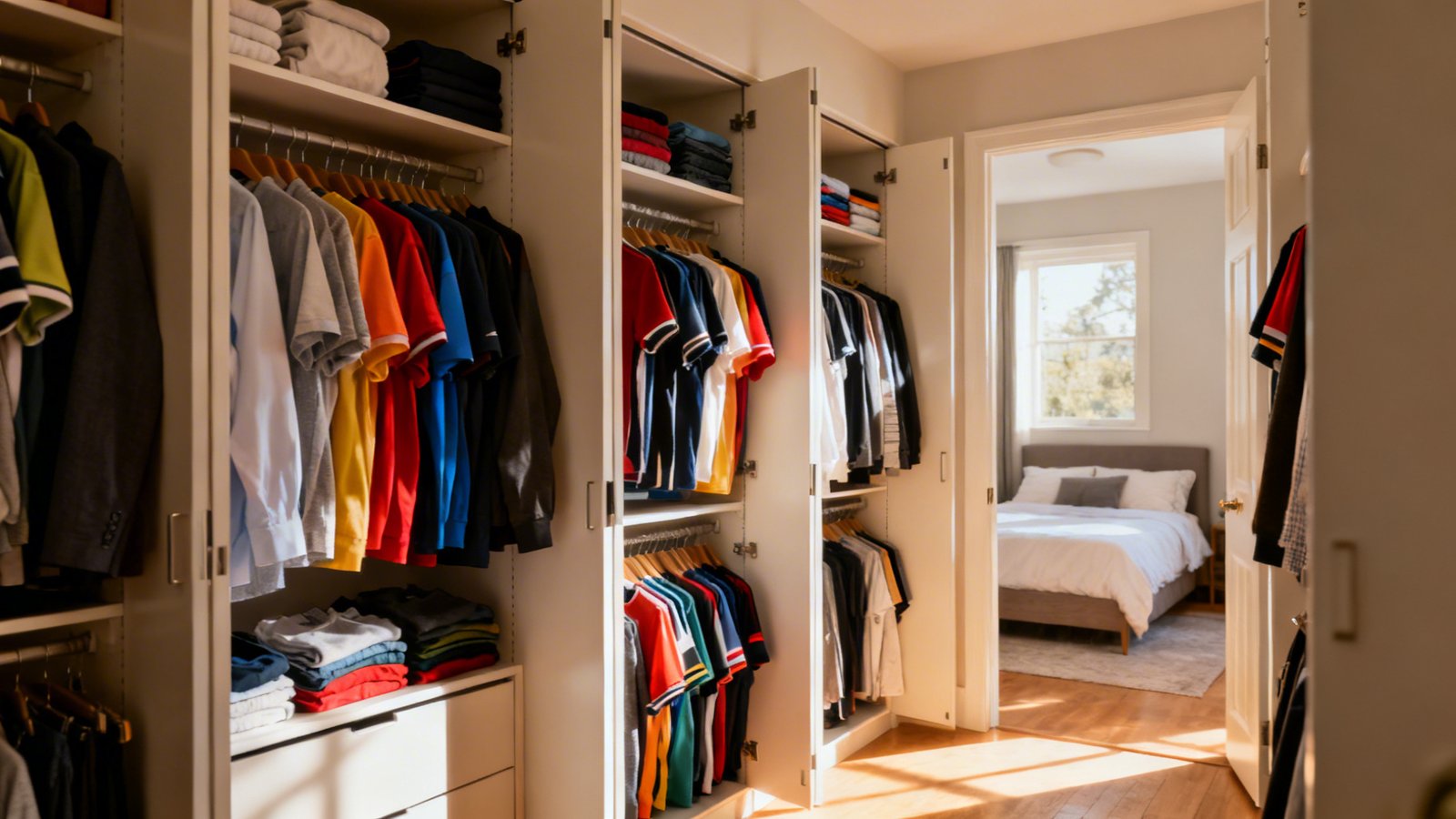 clasificar ropa en el armario organizacion por categorias clasificar ropa en el armario organizacion por categorias