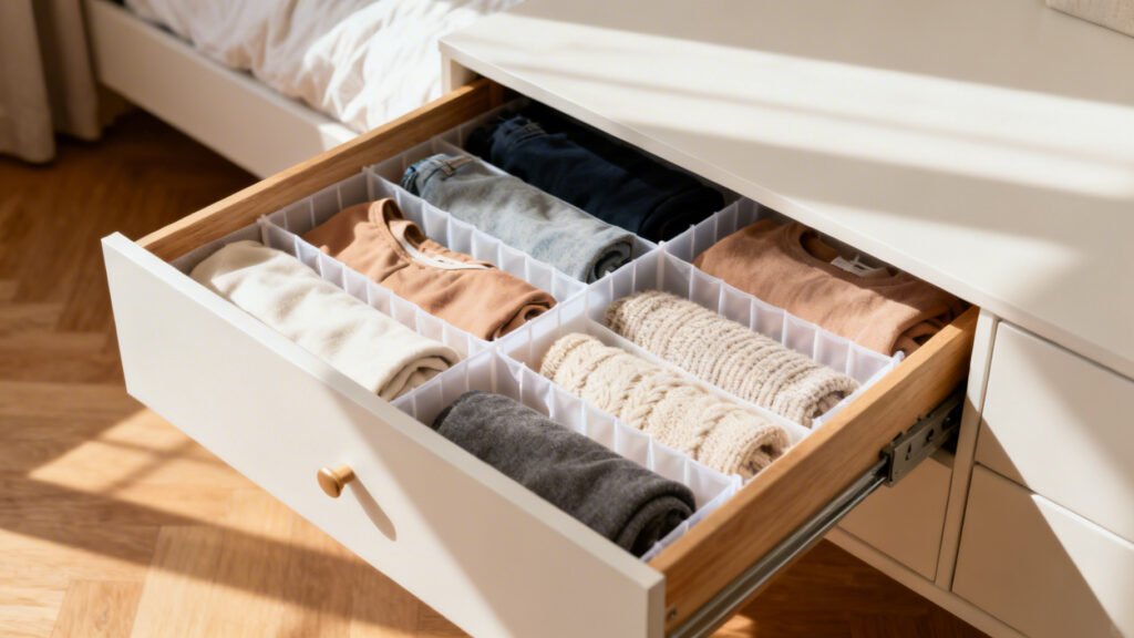 Imagen de la sección cajones y cómoda Imagen de la sección cajones y cómoda