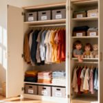 Organización del armario principal para familias: cómo compartir espacio y mantener orden