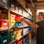 Código de colores para cajas: organiza tu garaje visualmente y ahorra tiempo buscando