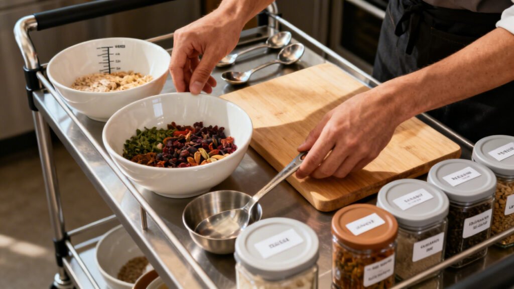 Imagen de la sección cocina y despensa