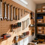 Optimiza tu espacio: layouts de paneles perforados para trasteros pequeños