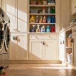 Almacenamiento infantil seguro: proteger productos de limpieza en casa