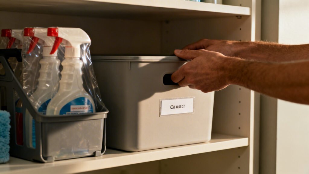 Imagen de la sección lavadero y limpieza